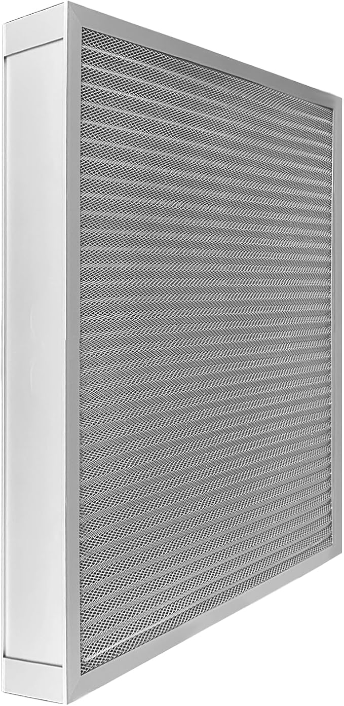 Washable Aluminum Furnace Air Filter, MERV 5, Electrostatic Reusable HVAC Filter - Image 2
