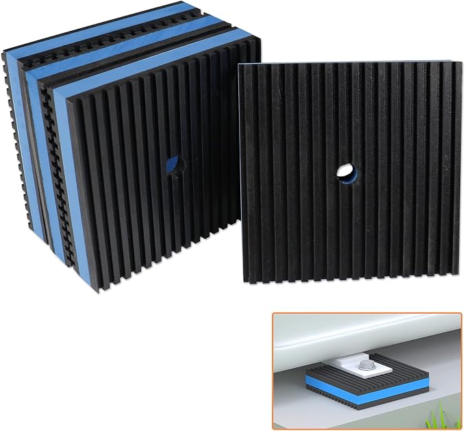 GCGOODS Rubber Anti-Vibration Pad, Air Compressor, Washer and Dryer, Air by GCGOODS