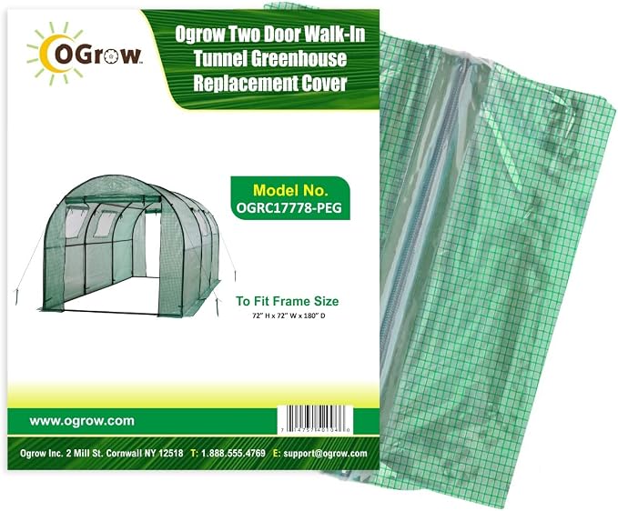 Walk-in Greenhouse Cover, Replacement Parts by UpperBounce