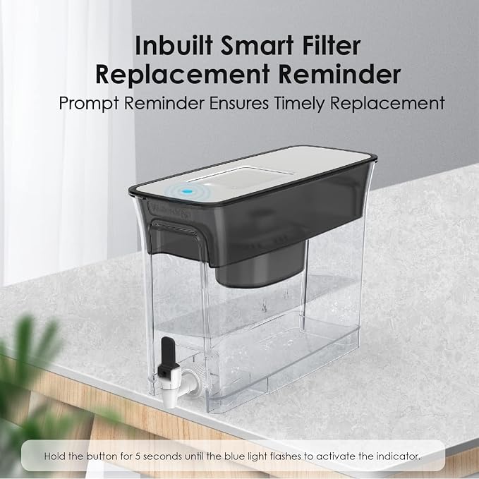 Waterdrop 35-Cup Slim Water Filter Dispenser, Large Capacity Water Filter - Image 6
