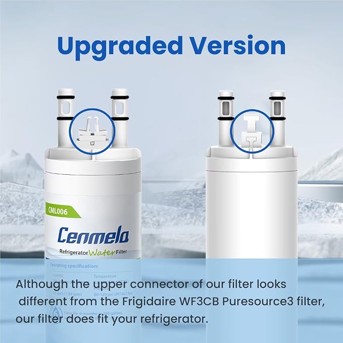 WF3CB Replacement Water Filter, Compatible - Image 2