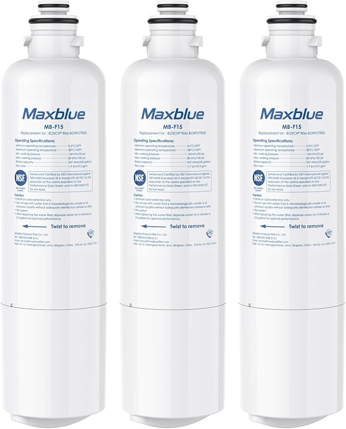 Maxblue BORPLFTR50 Replacement for Bosch® Ultra Clarity® Pro 11032531, by Maxblue