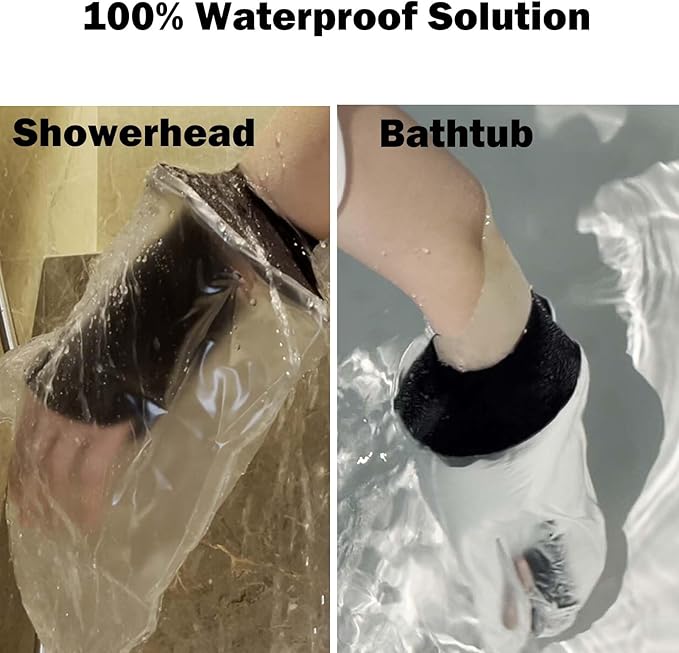 Cast Covers for Shower Arm, Waterproof Cast Cover Arm, Cast Cover for Swimming, Cast Protector for Shower Adult, Hand (Diameter - 6.3")