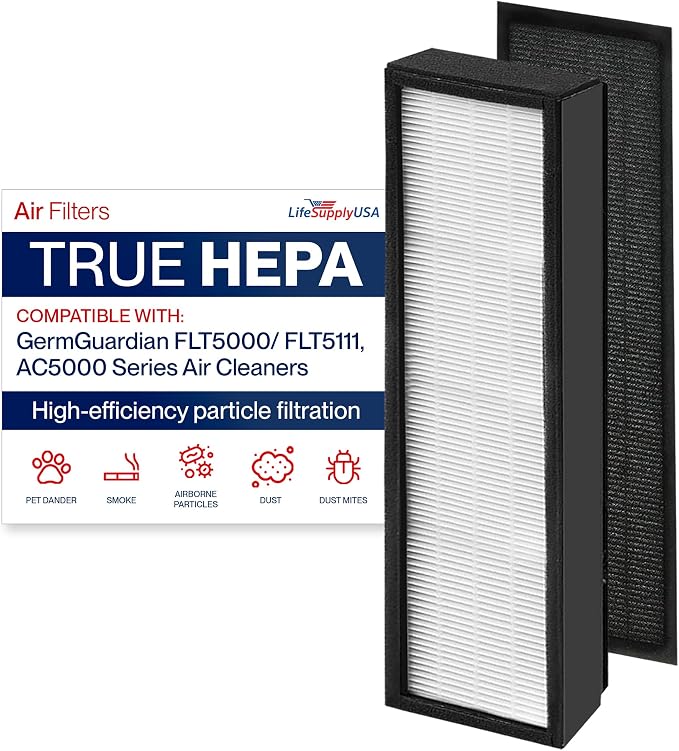 FLT5000/FLT5111 Filter C Replacement Compatible by LifeSupplyUSA
