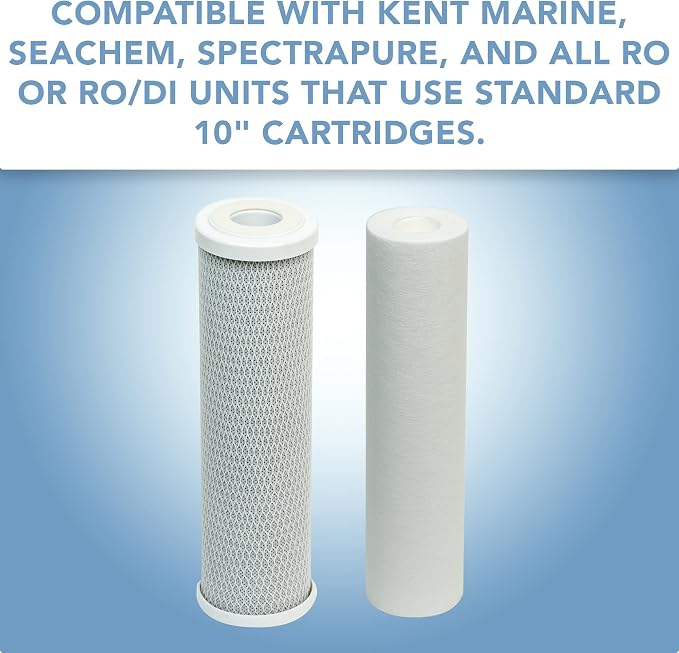 CFS – Replacement Water Filter Kit Includes Sediment & Carbon Cartridges - Image 2