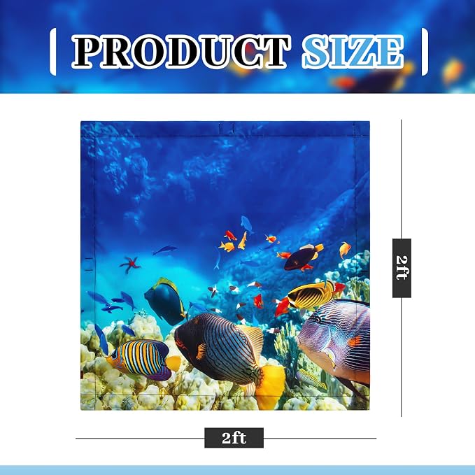 VIHOSE 4 Pcs 2 x 2 Feet Fluorescent Light Covers - Image 2