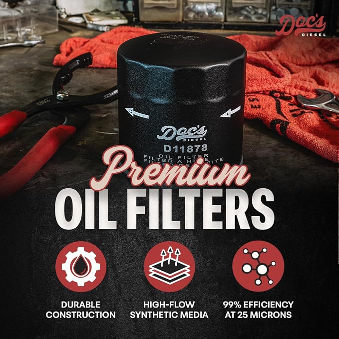 Doc's Diesel Oil Filter D11878 | Compatible - Image 2
