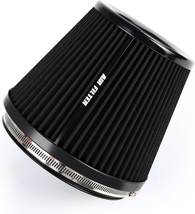 6" 152mm Inlet Cold Air Intake Filter High Flow Honeycomb Top Replacement by DrivewithConfidence