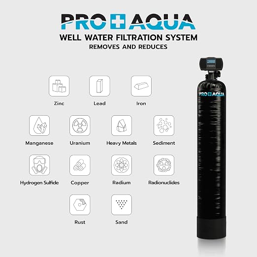 PRO+AQUA Heavy Duty Whole House Well Water Filter System - Image 3