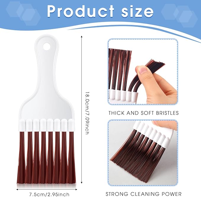 Boao 3 Pcs Ac Coil Cleaner Brush Fin Comb Double Sided Refrigerator Air - Image 3