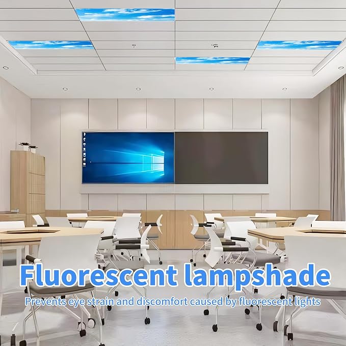 Torixqi12 Pcs Fluorescent Light Covers - Image 6
