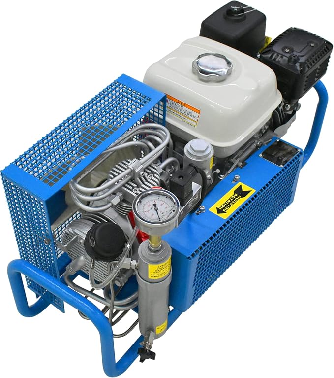 TUXING 4500Psi 300Bar High Pressure Diving Compressor, 3.5CFM100L/min Air Flow - Image 3