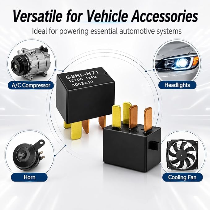 4 Pcs Relay G8HL-H71-12VDC Automotive Relay 39794-SDA-A03 39794-SDA-A05 - Image 4
