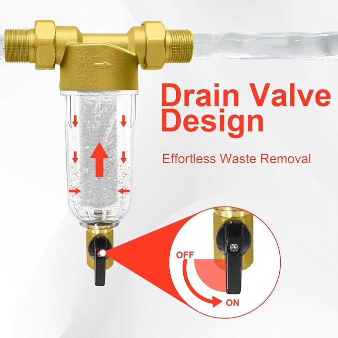 Spin Down Sediment Filter, Inline Water Filter - Image 6