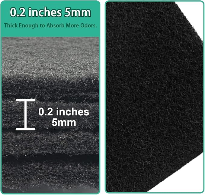8 Pcs Charcoal Filters Compatible - Image 6