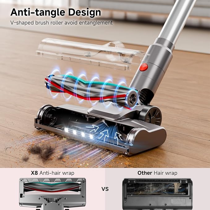 Cordless Vacuum Cleaner, Powerful Stick Vacuum Cleaner - Image 6