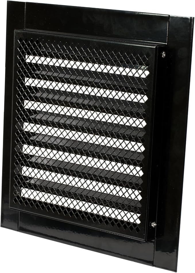 Repa Market 8" x 8" Inch Galvanized Black Soffit Vent Cover - Image 8