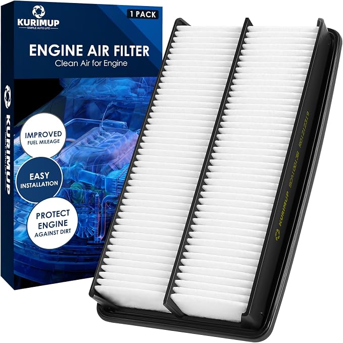 CA10013 Replacement Engine Air Filter, Efficient Filtration Offers 99% Air by Kurimup