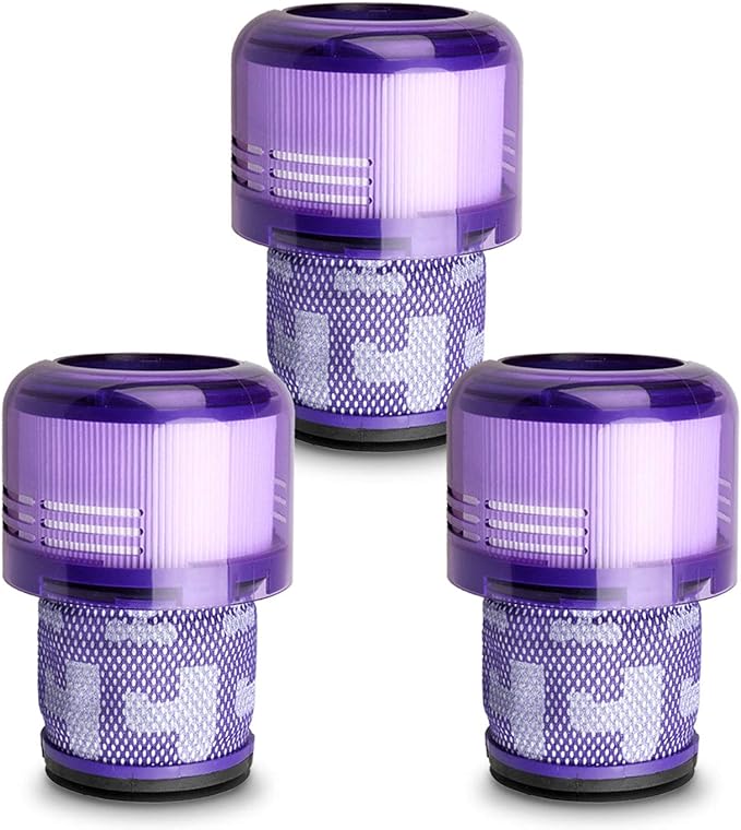 Lemige 3 Pack Vacuum Filters Replacement Parts Compatible by Lemige