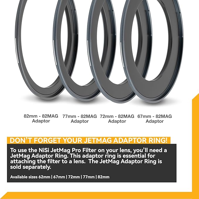 NiSi - JetMag Pro 82MAG Cross Screen 4X Filter - Magnetic Starburst Lens Filter - Image 5