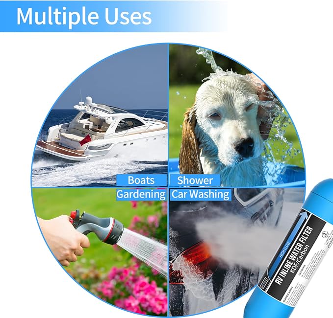 Lifefilter RV Inline Marine Water Filter, Bad Taste, Odor - Image 7