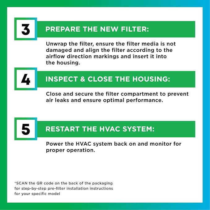 Filterbuy 16x25 Air Cleaner Filter Replacement Pads - Image 6