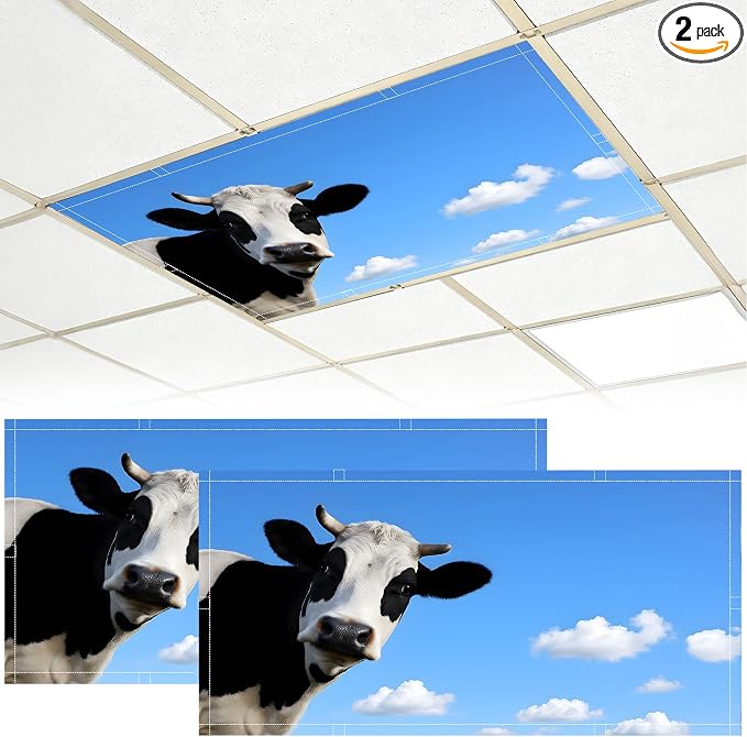 2 Pack Fluorescent Light Covers by BVBOX