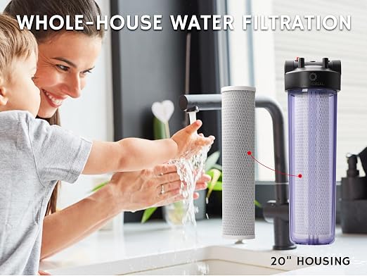 Airthereal Whole House Water Filter Housing, Sediment Filter - Image 3