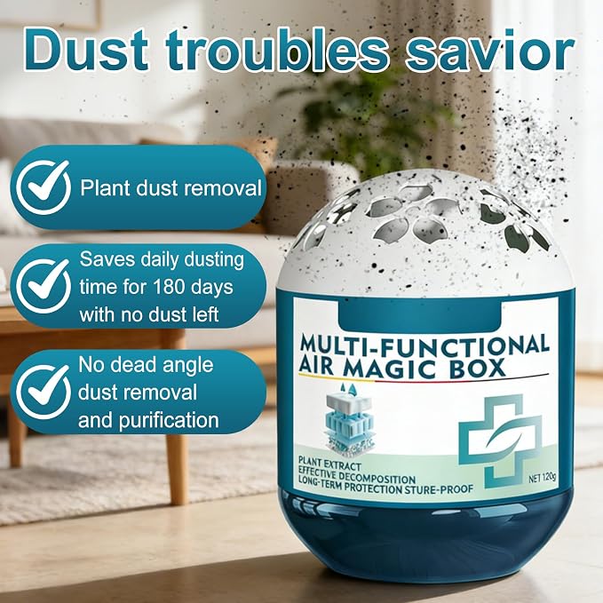 Indoor Air Purification Dust Removal Magic Box, Automatic Dust Collection Air - Image 2