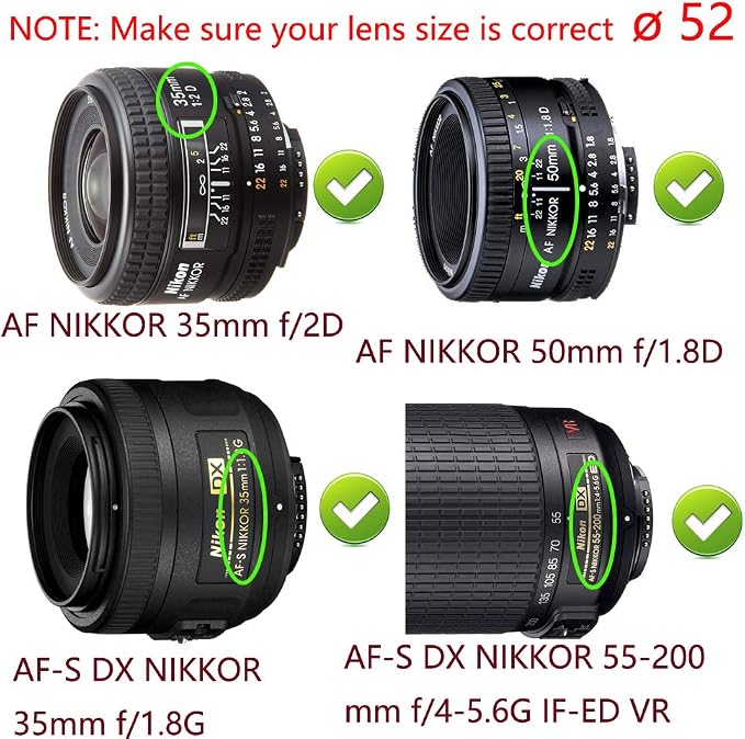 52mm Glass UV Filter Digital Multi-Coated Slim Frame and 52mm Lens Cap - Image 8