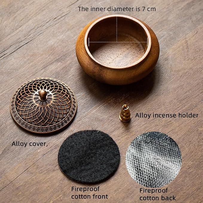 Round Incense Burner - Image 3