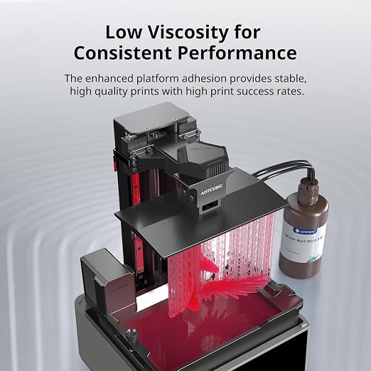 ANYCUBIC Water Washable 3D Printer Resin 2.0, 405nm High Precision 3D Resin - Image 7