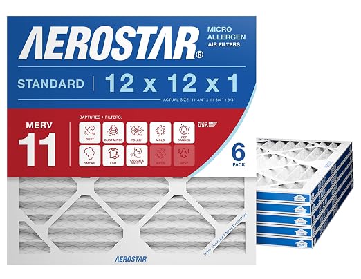 Aerostar 12x12x1 MERV 11 by AirFiltersDelivered