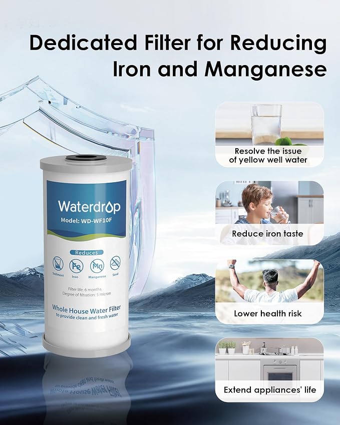 Waterdrop Whole House Water Filter System, - Image 2