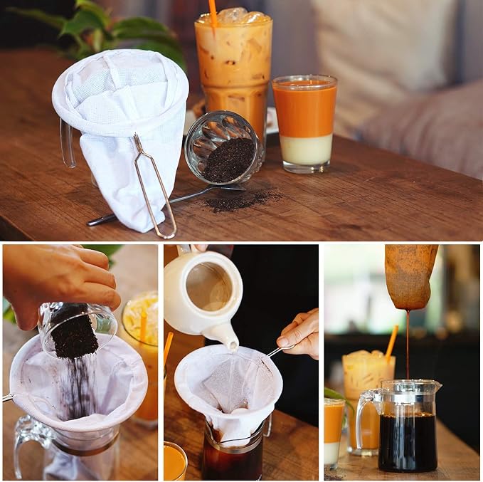 Tea Filter Reusable Stainless Steel Strainer, Friendly Using Durable, - Image 6