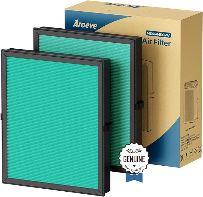 AROEVE MK04 Air Filter Replacement 4-in-1 Filter by AROEVE