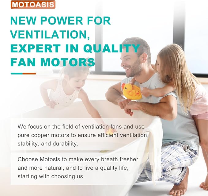 【140CFM】QTN80L QTR080-a Motor Fan Compatible - Image 7