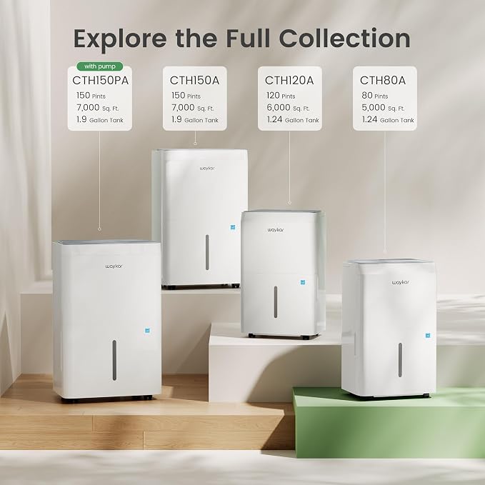 Waykar 5000 Sq.Ft Energy Star Dehumidifier - Image 9