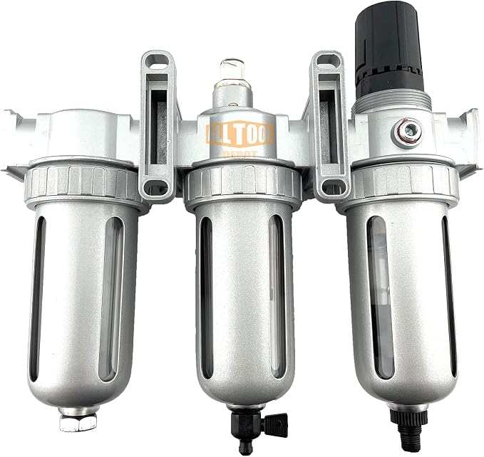 1/2" NPT MID FLOW Filter Regulator Coalescing Desiccant Dryer System - Image 5