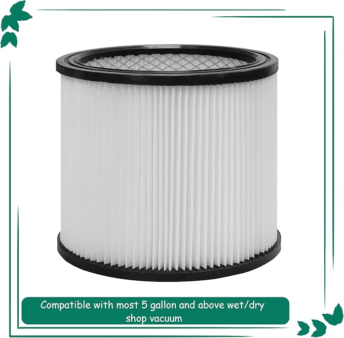90304 Replacement Filter with Lid, Compatible with Shop-Vac 90304, Shop Vac - Image 2