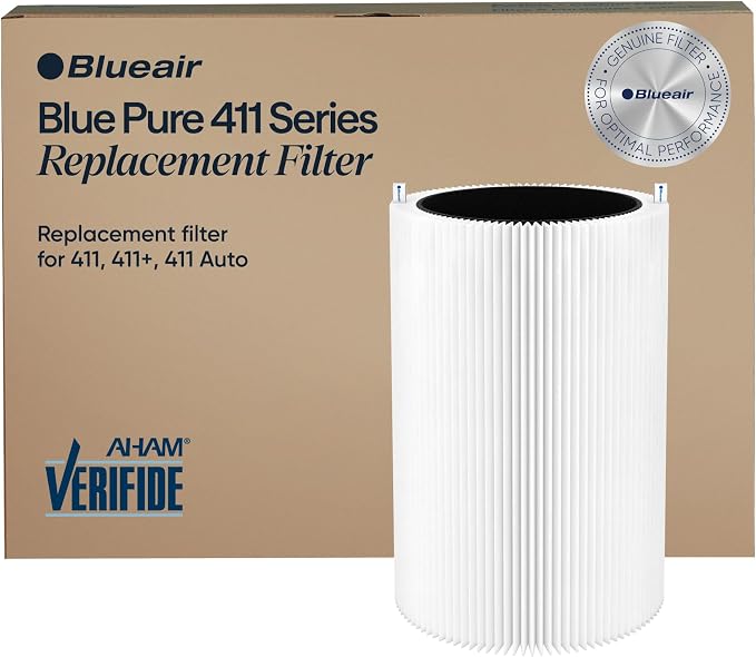 Blueair Blue Pure 411+ Genuine Replacement Filter, Particle and Activated Carbon by Unknown