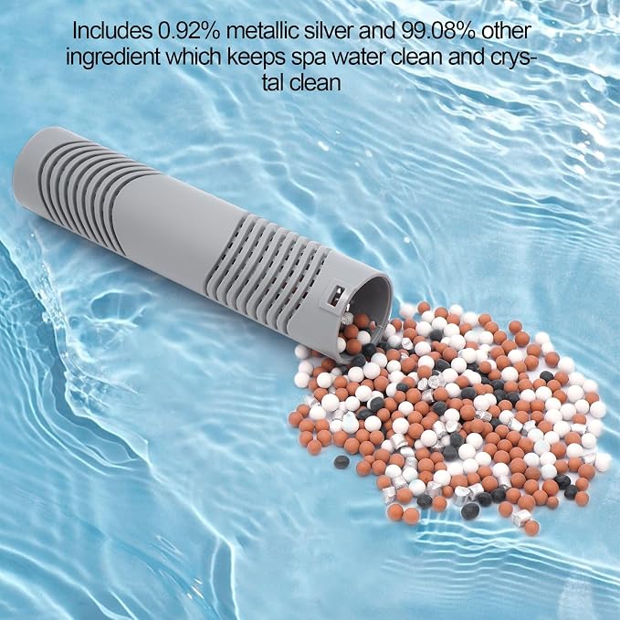 Spa Silver Ion Cartridges for Hot Tubs 3 Pack, Hot Tub Mineral Ion Stick - Image 3