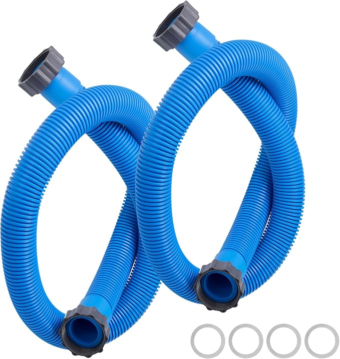 2-Pack 1.5 Inch Pool Pump Hose Replacement by Unknown