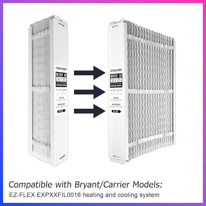 EXPXXFIL0016 16x25x5 Merv 10 Expandable Filter Media Replacement Compatible - Image 2