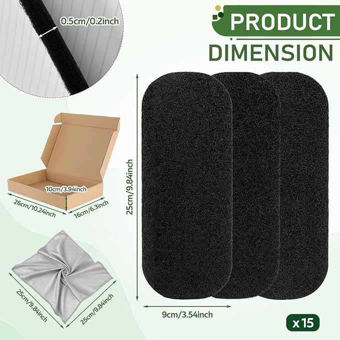 15 Pack Ceiling Fan Air Filters - Image 2