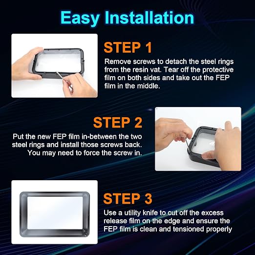 6PCS FEP Film for ANYCUBIC Photon Mono X, Mono X2, Mono X 6K, Mono X 6Ks - Image 8