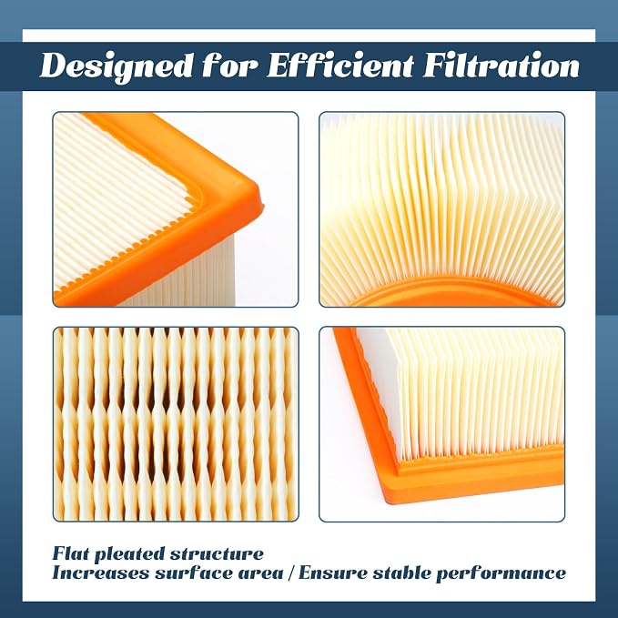 31345012010 Dust Extractor Flat Pleated Filter Compatible - Image 5