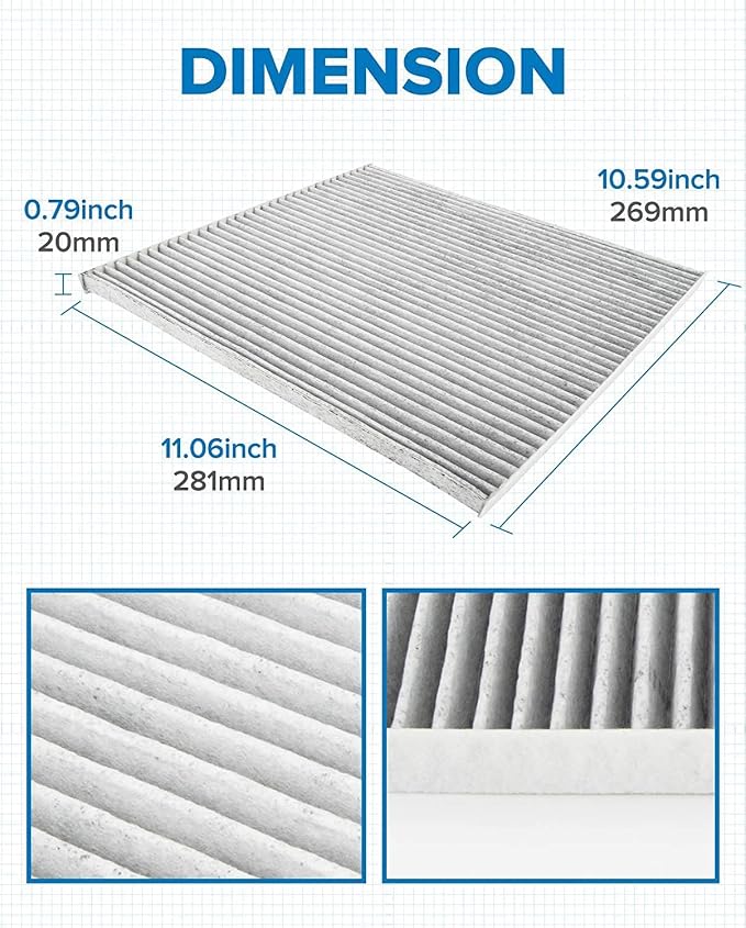 PHILTOP Cabin Air Filter, Replacement - Image 6