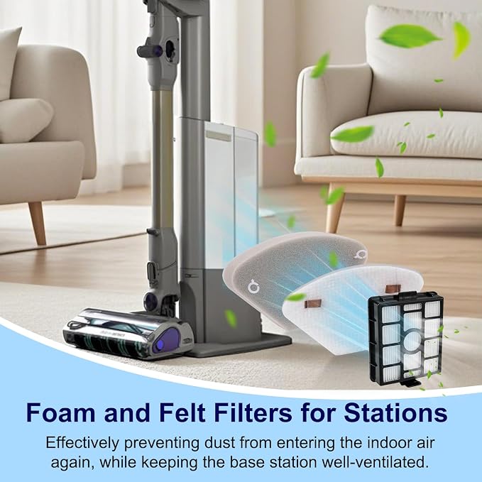 Replacement for Shark IP3251, IP3124 Vacuum, 2 Auto-empty Dock Hepa Filter - Image 4