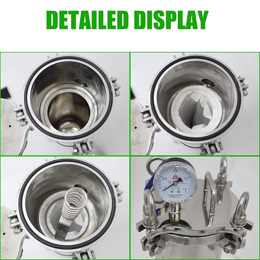 #4 Bag Filter Housing 304 Stainless Steel Filter Solid-Liquid Separation Tool - Image 5